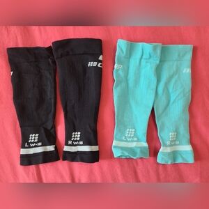 CEP womens calf compression sleeves, two pairs